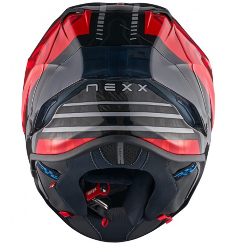 Integrēta ķivere motociklam Nexx X.R3R Swirl red