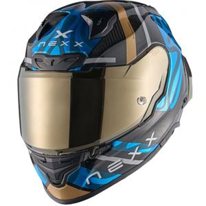 Nexx X.R3R Swirl integrālā motociklu ķivere tirkīza krāsā