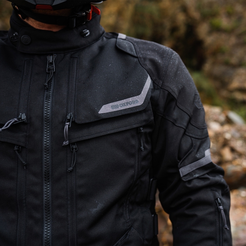 Oxford Advanced Rockland Dry2Dry Black motocikla jaka