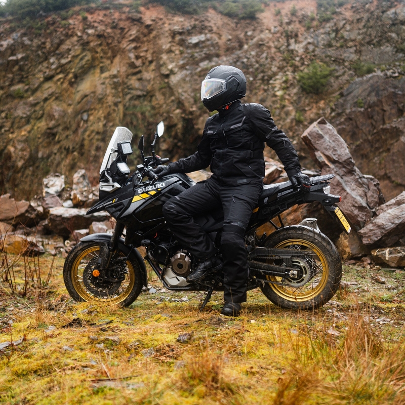 Oxford Advanced Rockland Dry2Dry Black motocikla jaka