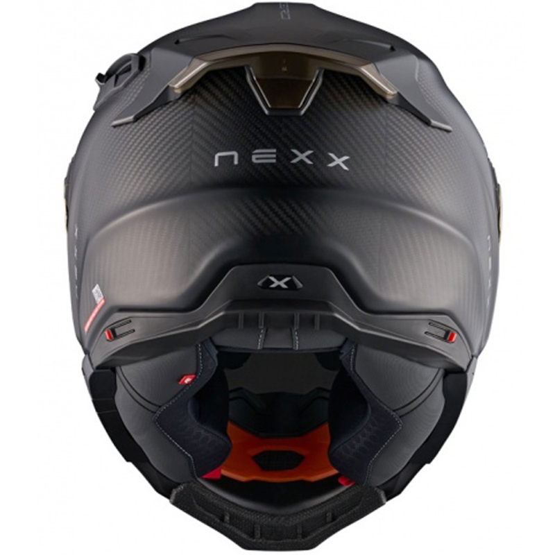 Integrēta motocikla ķivere Nexx X.WST3 Zero PRO Carbon matēta zelta krāsā