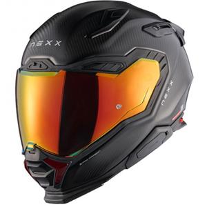 Integrēta motocikla ķivere Nexx X.WST3 Zero PRO Carbon matēti sarkana