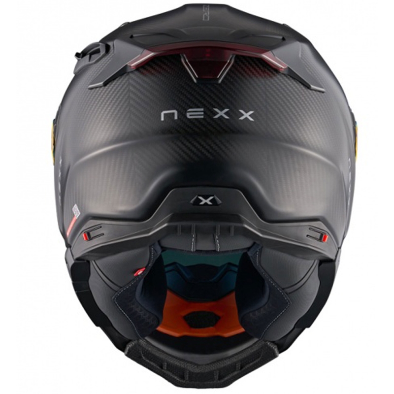 Integrēta motocikla ķivere Nexx X.WST3 Zero PRO Carbon matēti sarkana