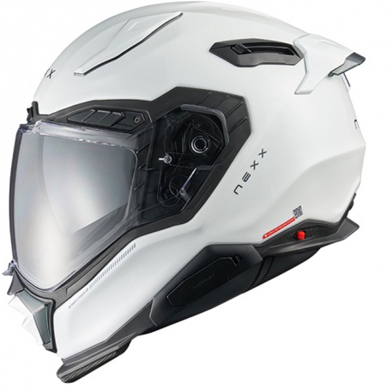 Integrālā motocikla ķivere Nexx X.WST3 Vienkārši balta izpārdošana