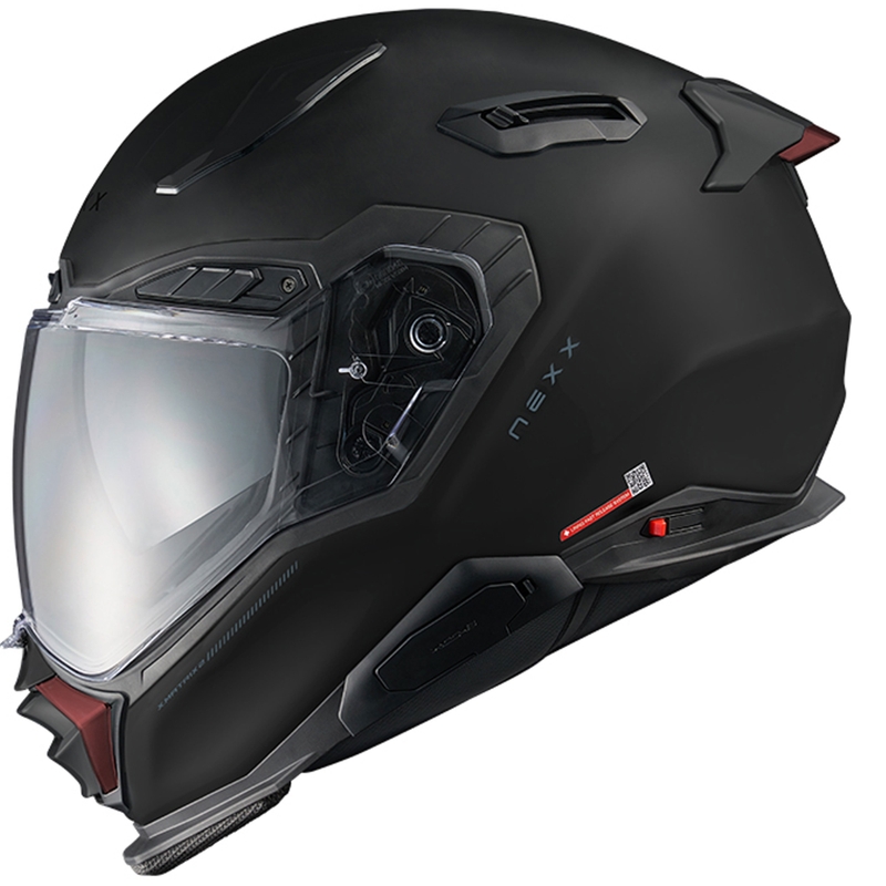 Nexx X.WST3 vienkārša melna integrālā motocikla ķivere