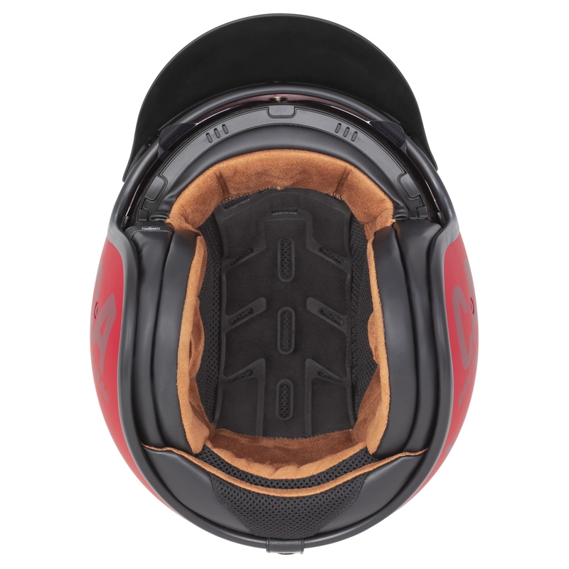 Cassida Oxygen 2.0 Gear Open motociklu ķivere dzeltena un melna