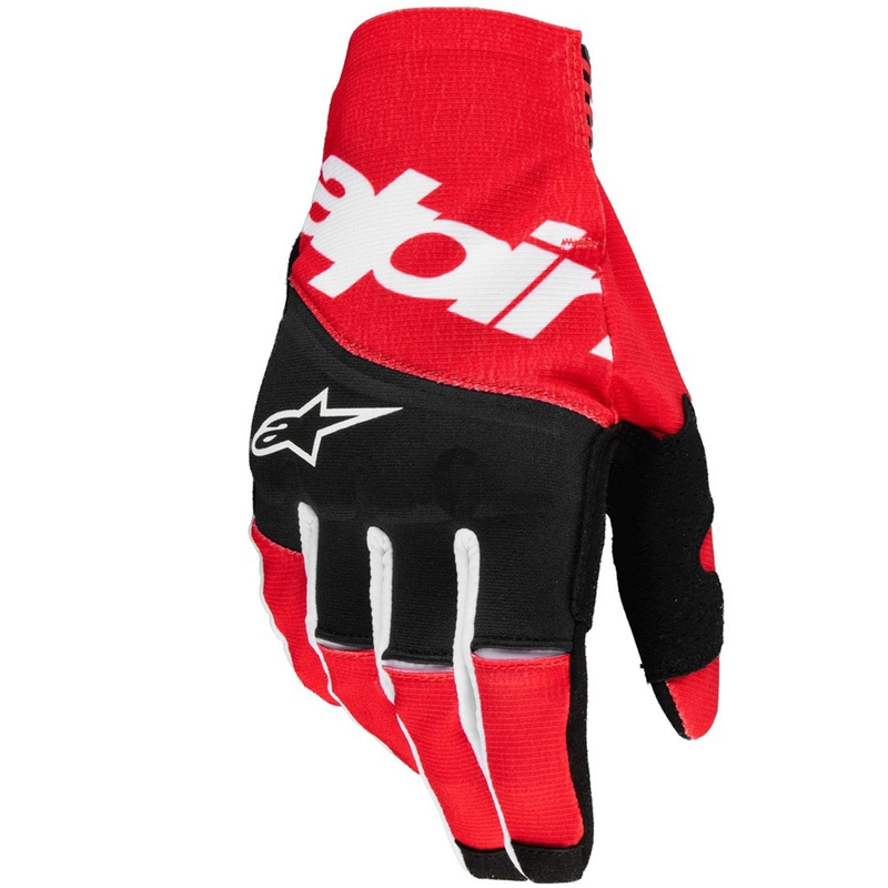 Alpinestars Techstar motokrosa cimdi melni un sarkani