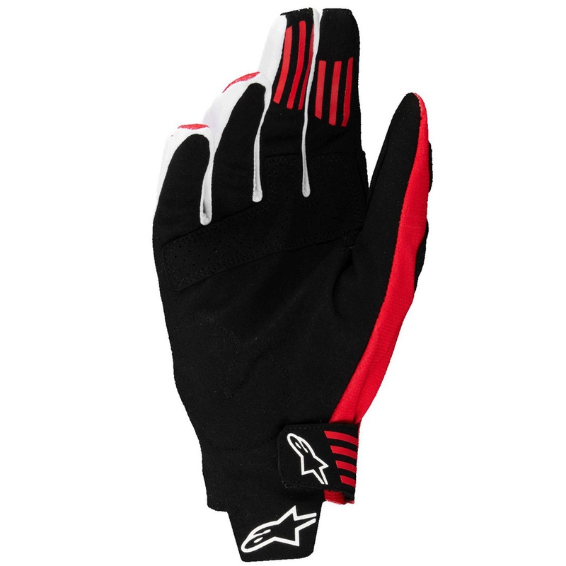 Alpinestars Techstar motokrosa cimdi melni un sarkani