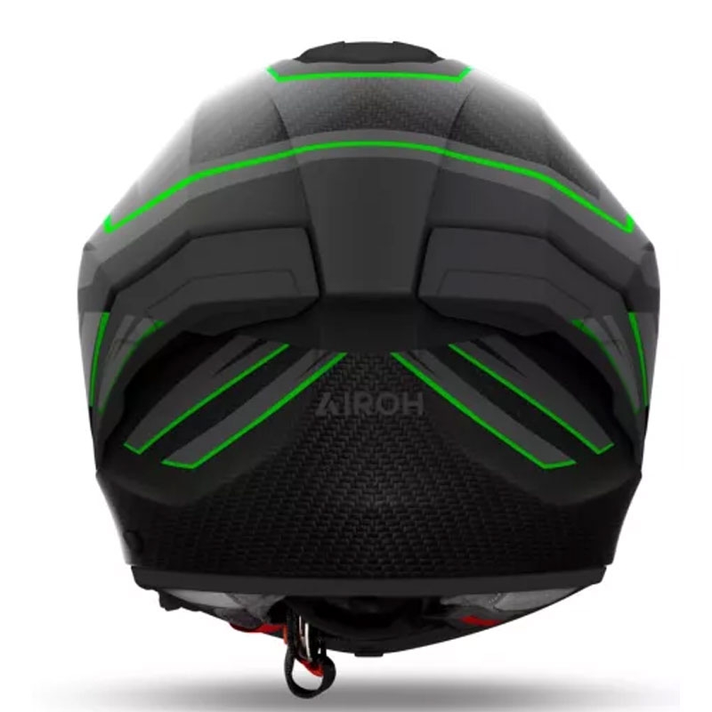 Integrēta motocikla ķivere Airoh MATRYX Sentinel matēti zaļa