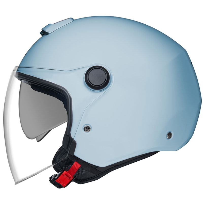 Atvērtā motociklu ķivere NEXX Y.10 Plain pasteļzilā krāsā izpārdošana
