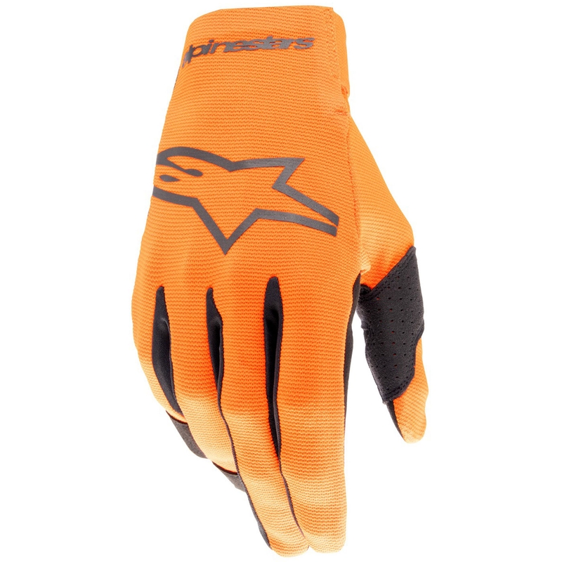 Dětské motokrosové rukavice Alpinestars Radar oranžovo-černé