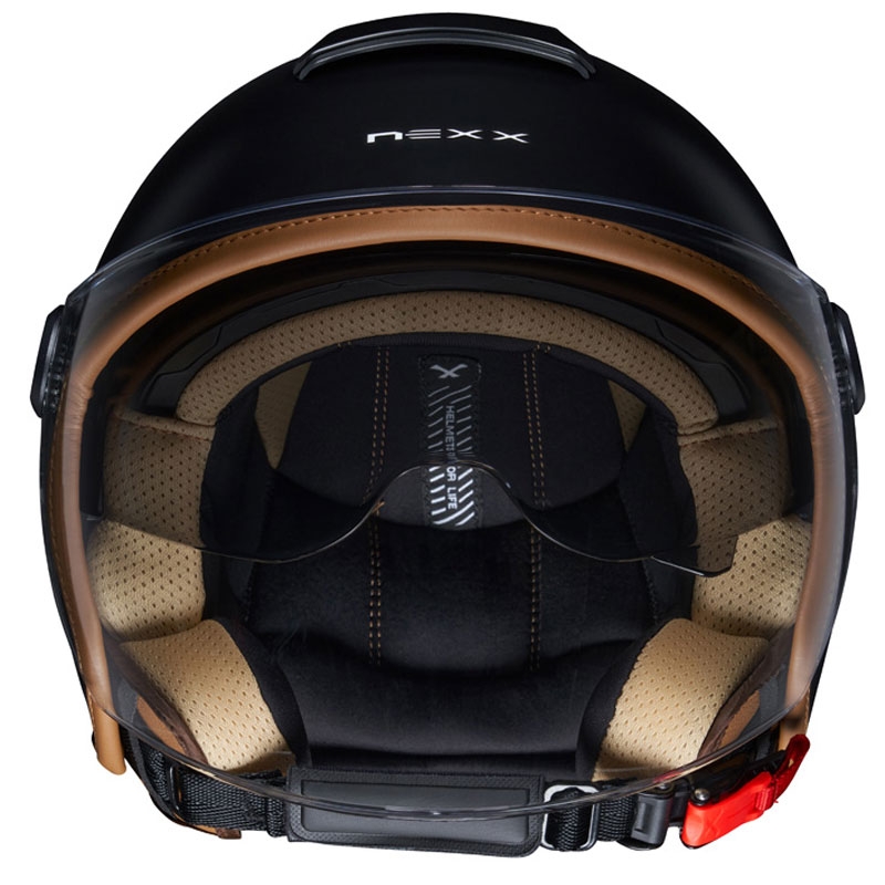 Atvērtā moto ķivere NEXX Y.10 Sunny black