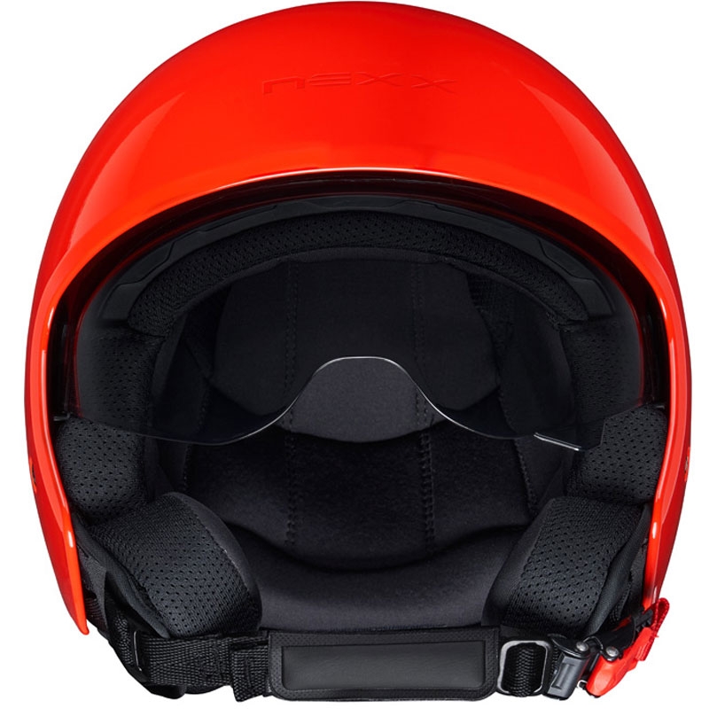 Atvērtā moto ķivere NEXX Y.10 Core sarkana izpārdošana