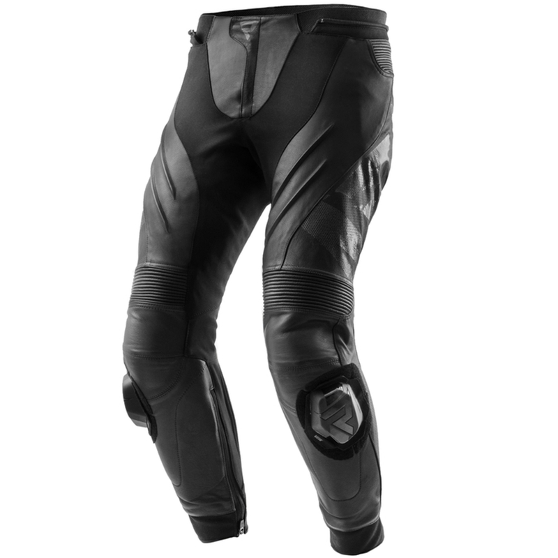 Rebelhorn Inferno ādas motocikla bikses, melnas