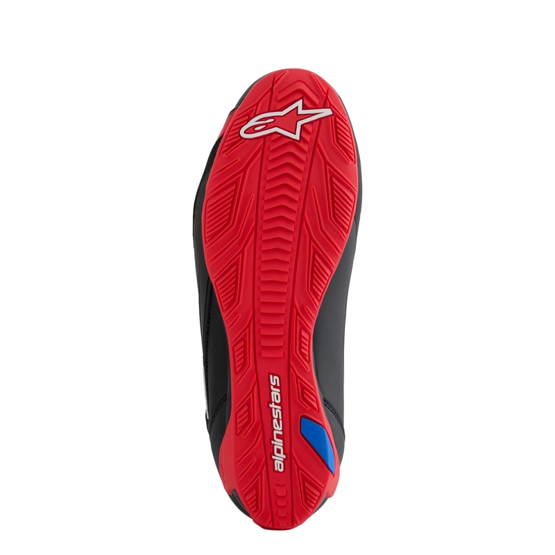 Alpinestars Faster-4 motocikla zābaki HONDA collection melni un sarkani