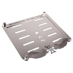 Nerūsējošā tērauda spilventiņš zem CZ numura zīmes Highway Kings