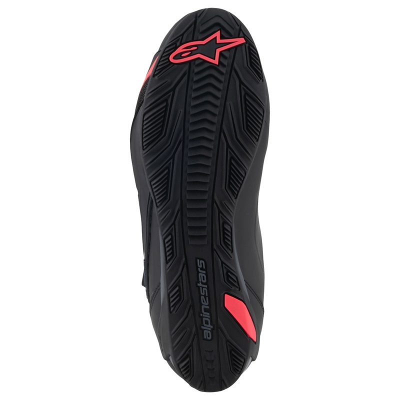 Alpinestars Stella Faster-4 sieviešu melni un rozā motociklu zābaki