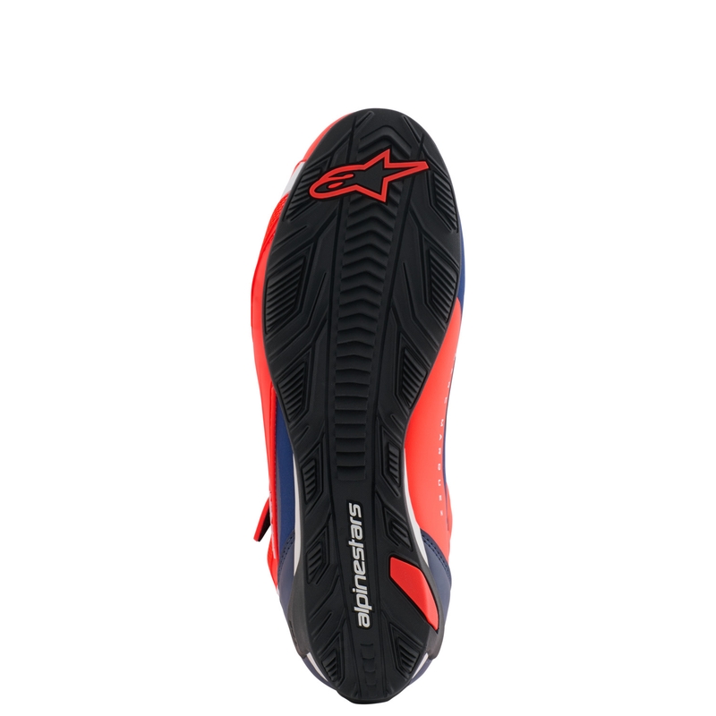 Alpinestars Faster-4 collection MM93 fluo sarkani-zili-balti motocikla zābaki