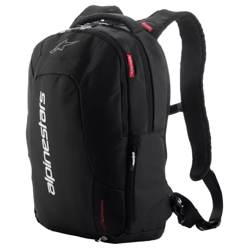 Mugursoma Alpinestars City Hunter V2 melnā un baltā krāsā