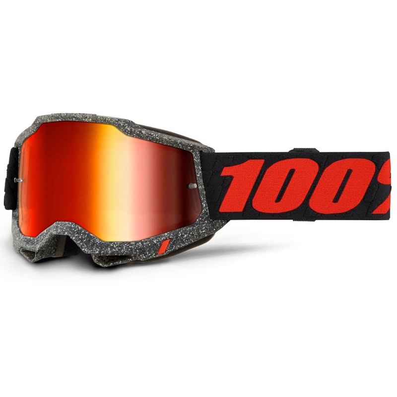 Bērnu motokrosa brilles 100% - ASV ACCURI 2 Huaraki red plexi
