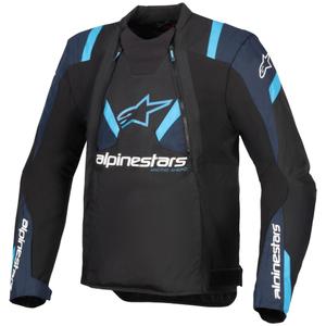 Alpinestars T-Stunt Air Black-Blue-Light Blue motocikla jaka