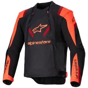 Alpinestars T-Stunt Air black-fluo red-red motocikla jaka