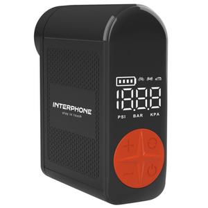 Mini AKU kompresors Interphone melns