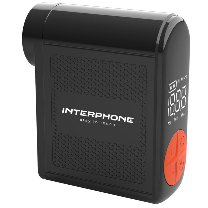 Mini AKU kompresors Interphone melns