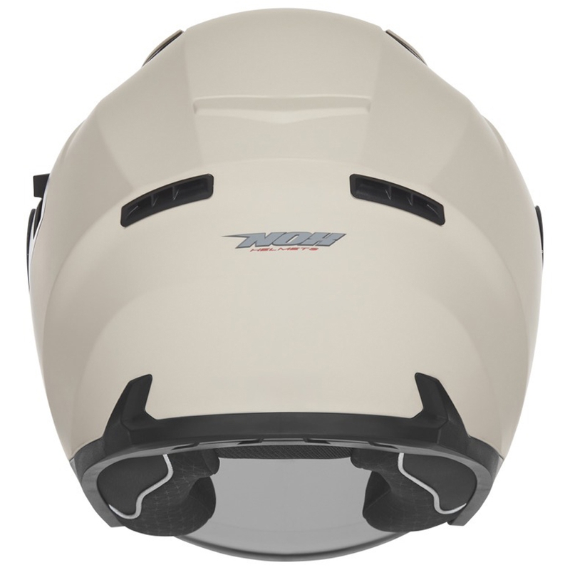 Atvērtā motociklu ķivere NOX N130 matēta smilšu krāsā