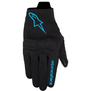 Alpinestars Reef V2 sieviešu motocikla cimdi melni un zili