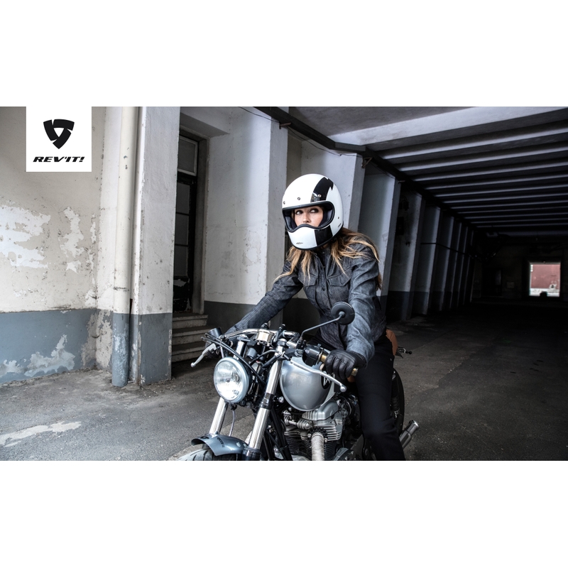 Dámská košile na motorku Revit Logan černá výprodej