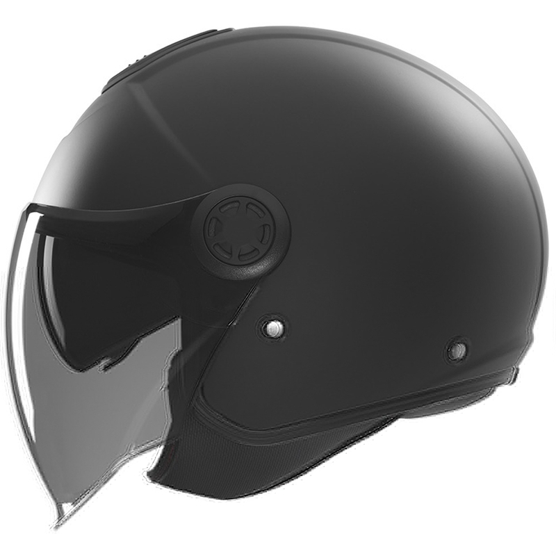 Atvērtā motocikla ķivere NOX N182 matēti melna