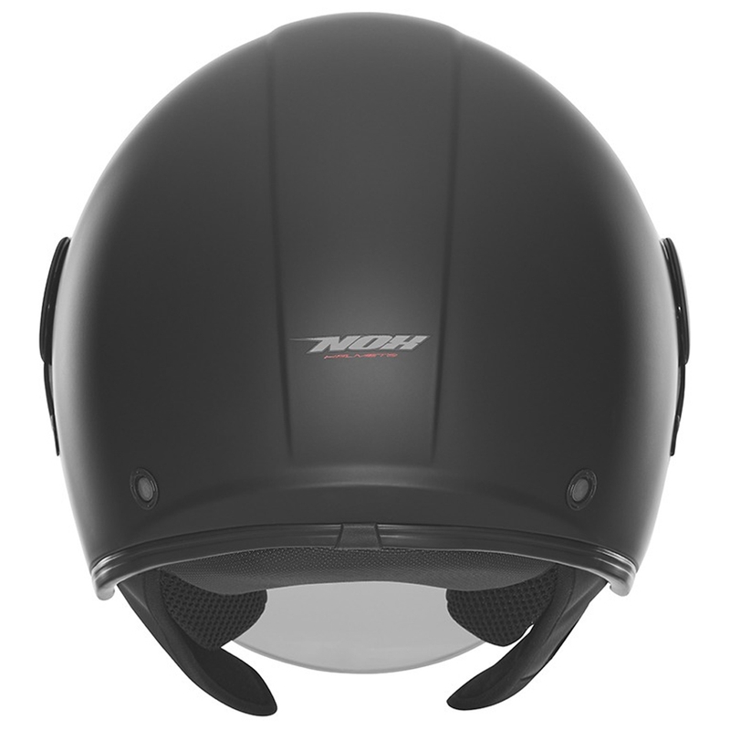 Atvērtā motocikla ķivere NOX N182 matēti melna