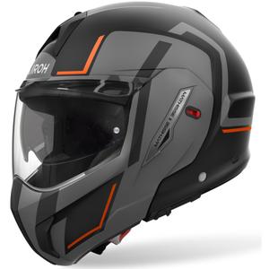 Airoh Mathisse 2 Genius flip-up motociklu ķivere matēts oranžs