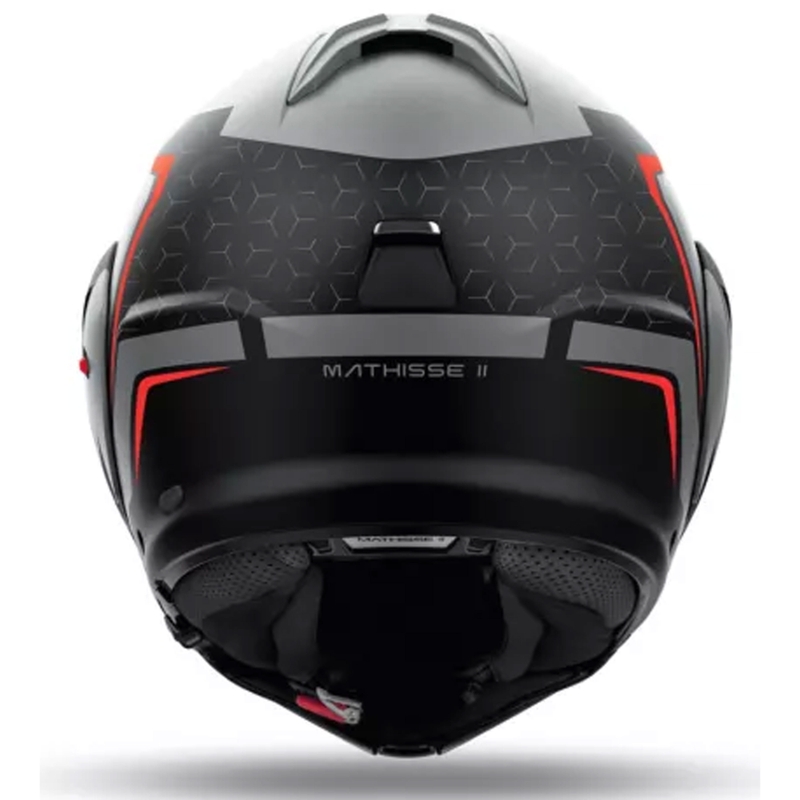 Airoh Mathisse 2 Magnet Matte pelēk-melni-arkana atvāžamā motocikla ķivere
