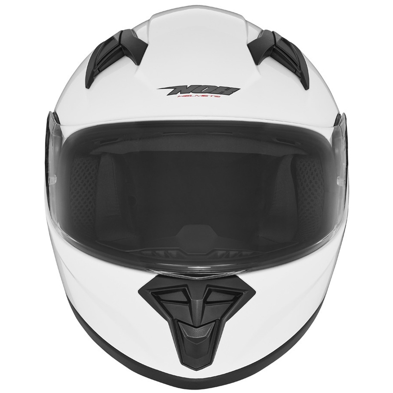 Bērnu integrālā motociklu ķivere NOX N731 balta