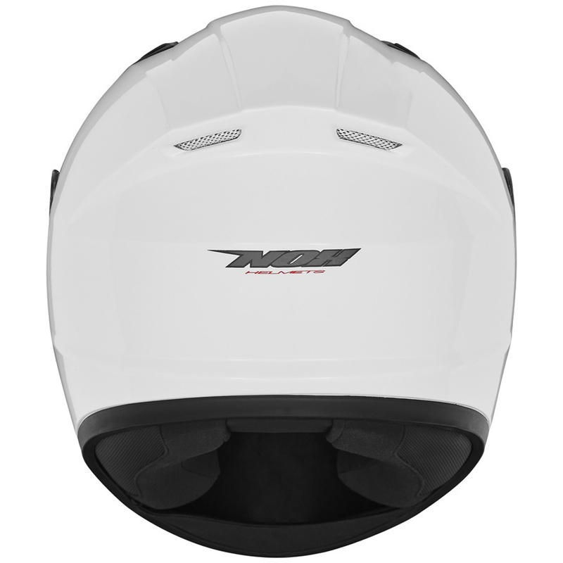 Bērnu integrālā motociklu ķivere NOX N731 balta