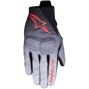 Alpinestars Reef V2 sieviešu motocikla cimdi pelēki-melni-rozā