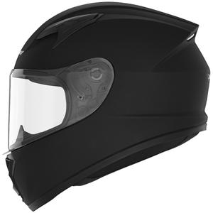 Bērnu integrālā motociklu ķivere NOX N731 matēts melns