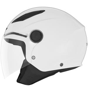 Bērnu atvērtā motociklu ķivere NOX N710 balta