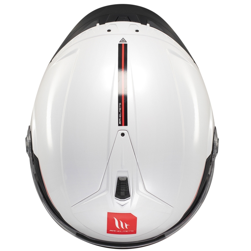 Atvērt ķivere MT Cosmo SV spīdīgi balta