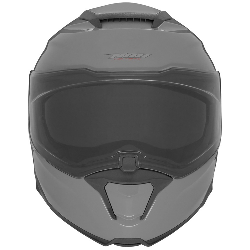 Atverama motocikla ķivere NOX N967 pelēka