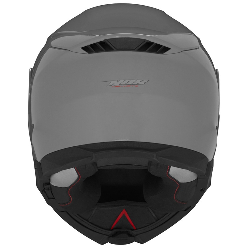 Atverama motocikla ķivere NOX N967 pelēka