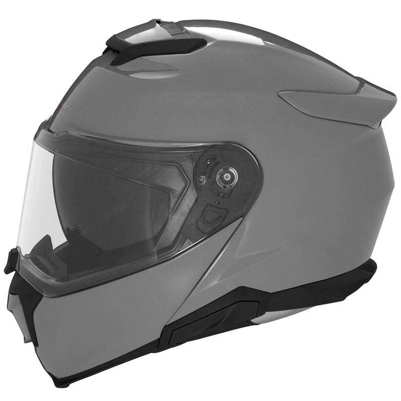 Atverama motocikla ķivere NOX N967 pelēka