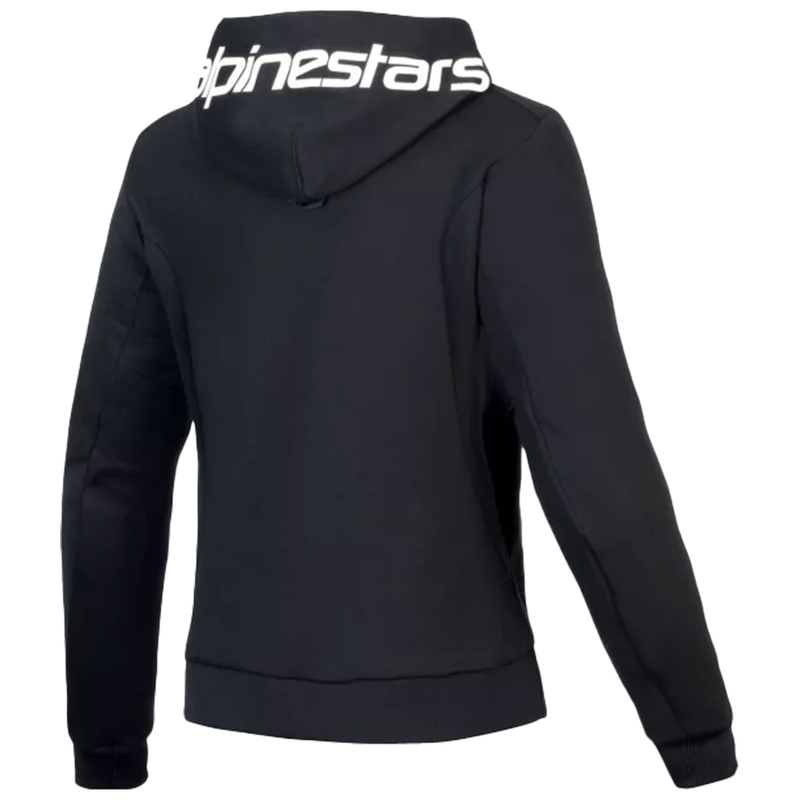 Alpinestars Stella Chrome V2 Sport Sieviešu motocikla jaka ar kapuci Black