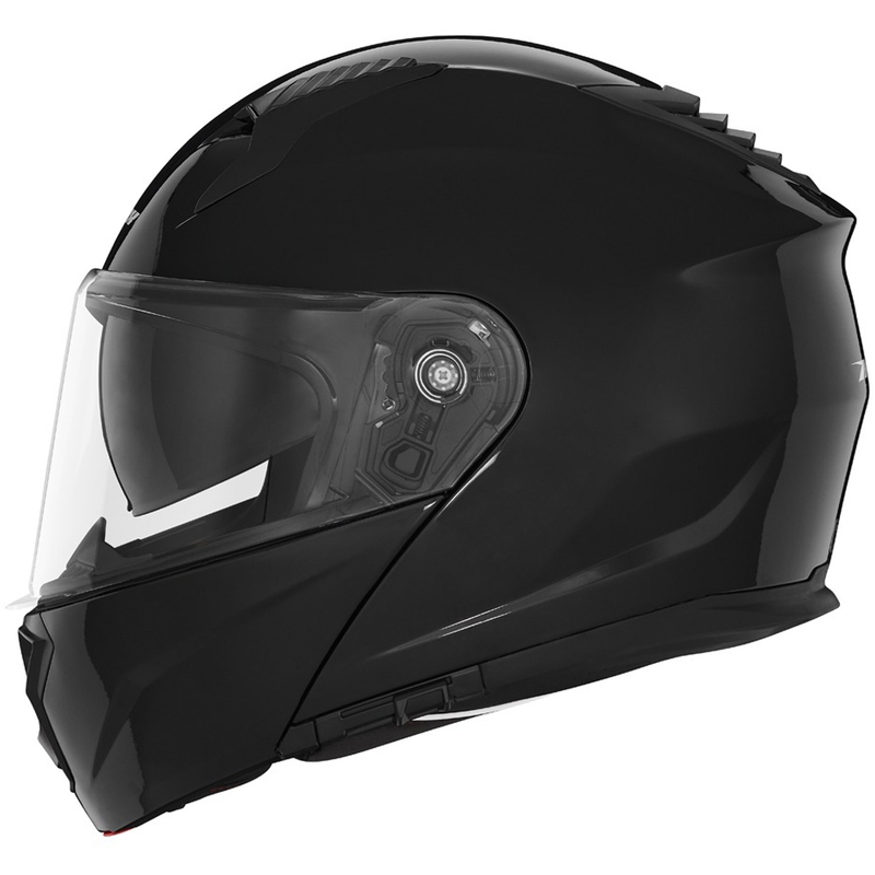 Flip-up motociklu ķivere NOX N968 spīdīgi melna