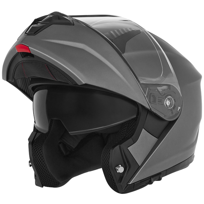 NOX N968 motocikla ķivere titāna krāsā