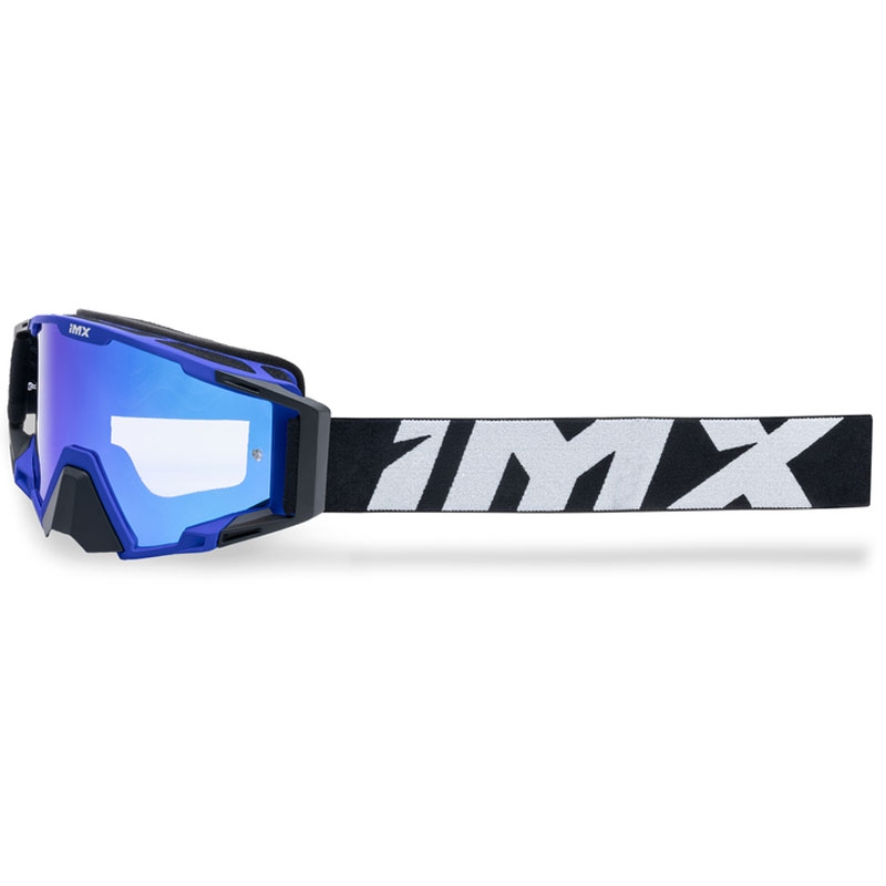 Motokrosa brilles iMX Sand melns-zils ar iridija pleksi