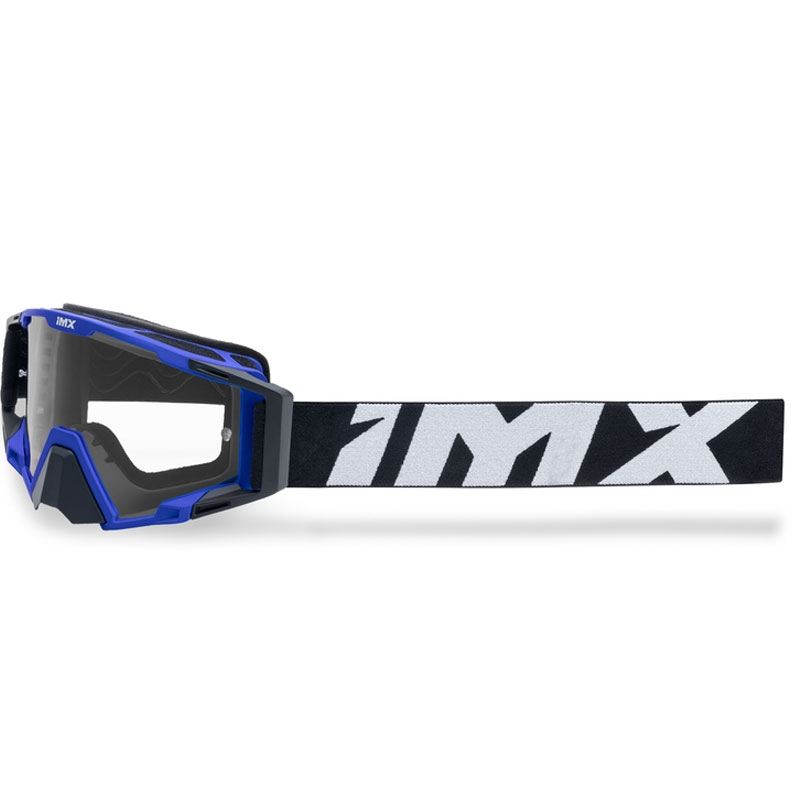 Motokrosa brilles iMX Sand melns-zils ar iridija pleksi