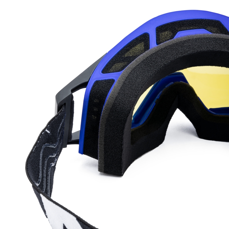 Motokrosa brilles iMX Sand melns-zils ar iridija pleksi